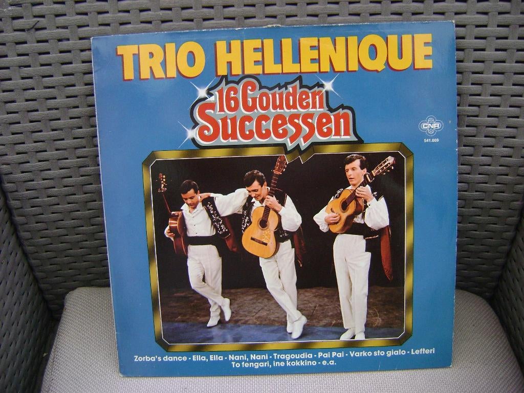 LP - Trio Hellenique - 16 Gouden Successen, Cd's en Dvd's, Ophalen of Verzenden, Gebruikt, 12 inch, Europees