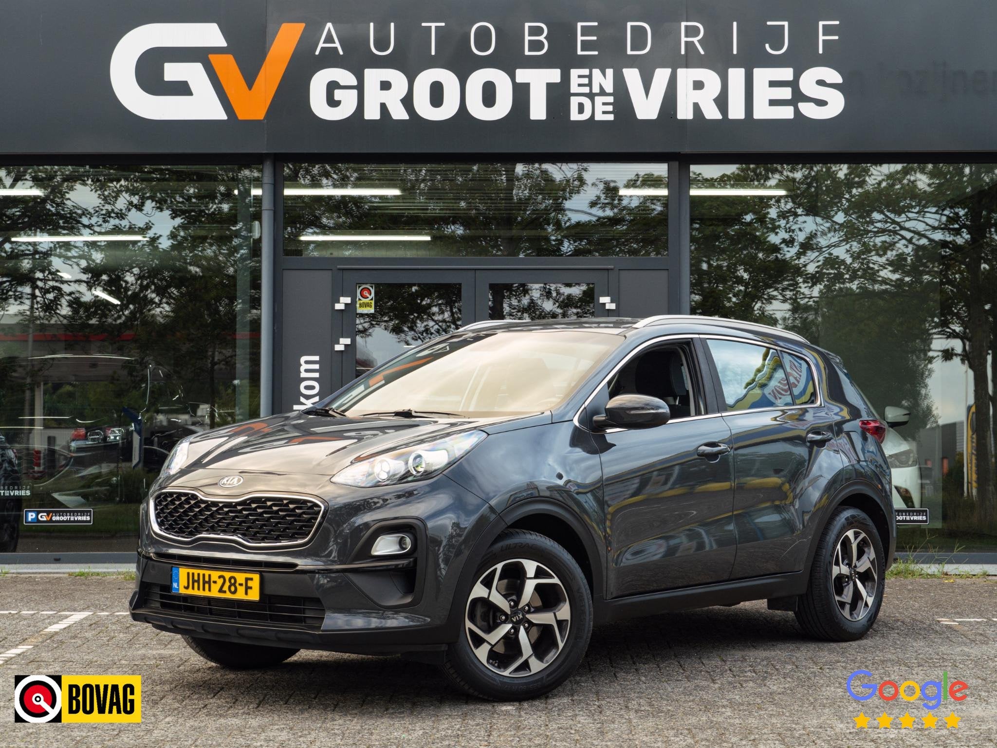 Kia Sportage 1.6 GDI DynamicLine|Trekhaak|Camera, Auto's, Stof, Gebruikt, 4 cilinders, 132 pk
