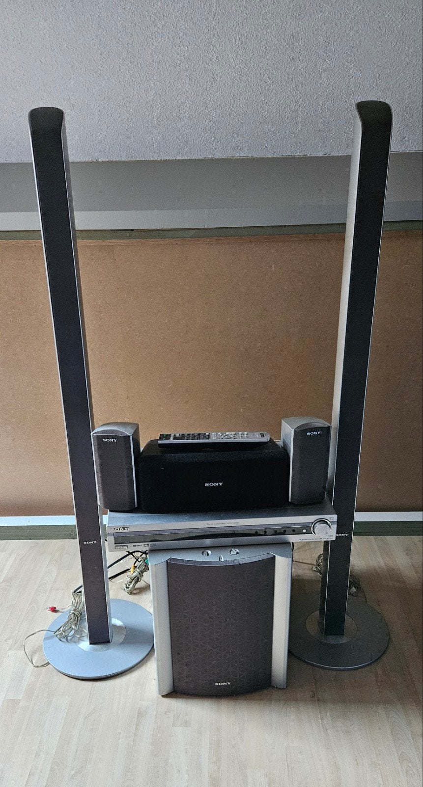 Sony Surround Sound Systeem - Compleet met DVD-speler, Audio, Tv en Foto, Home Cinema-sets, Ophalen, Gebruikt, Sony