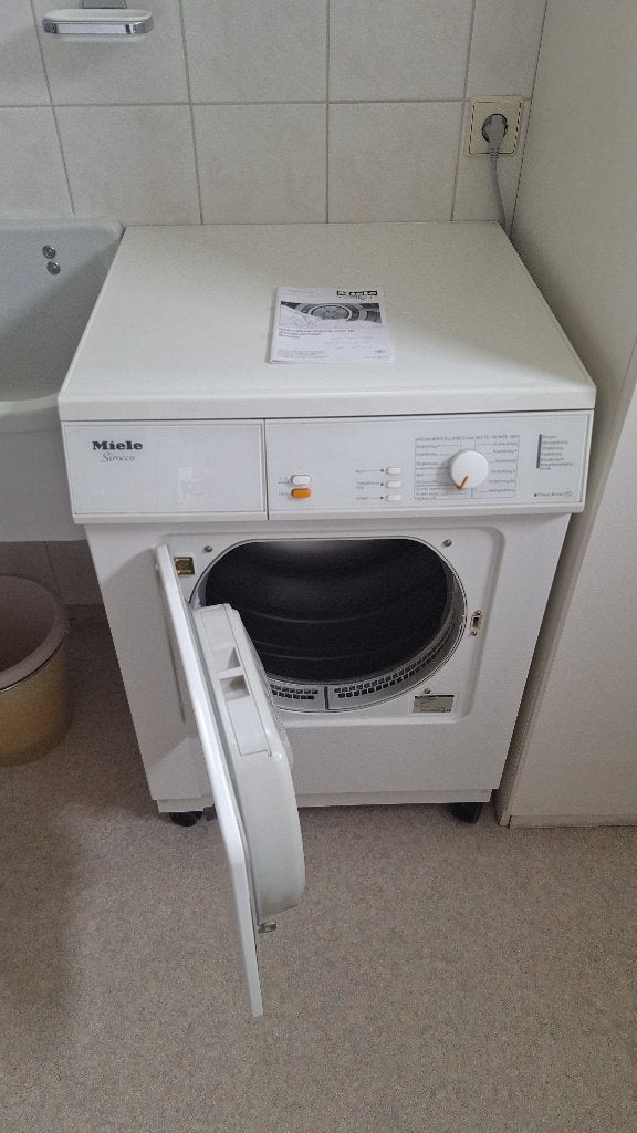 Miele T491 Sirocco Novotronic Wasdroger - Goede Staat, Witgoed en Apparatuur, Ophalen, Gebruikt, 4 tot 6 kg, Anti-kreukfase