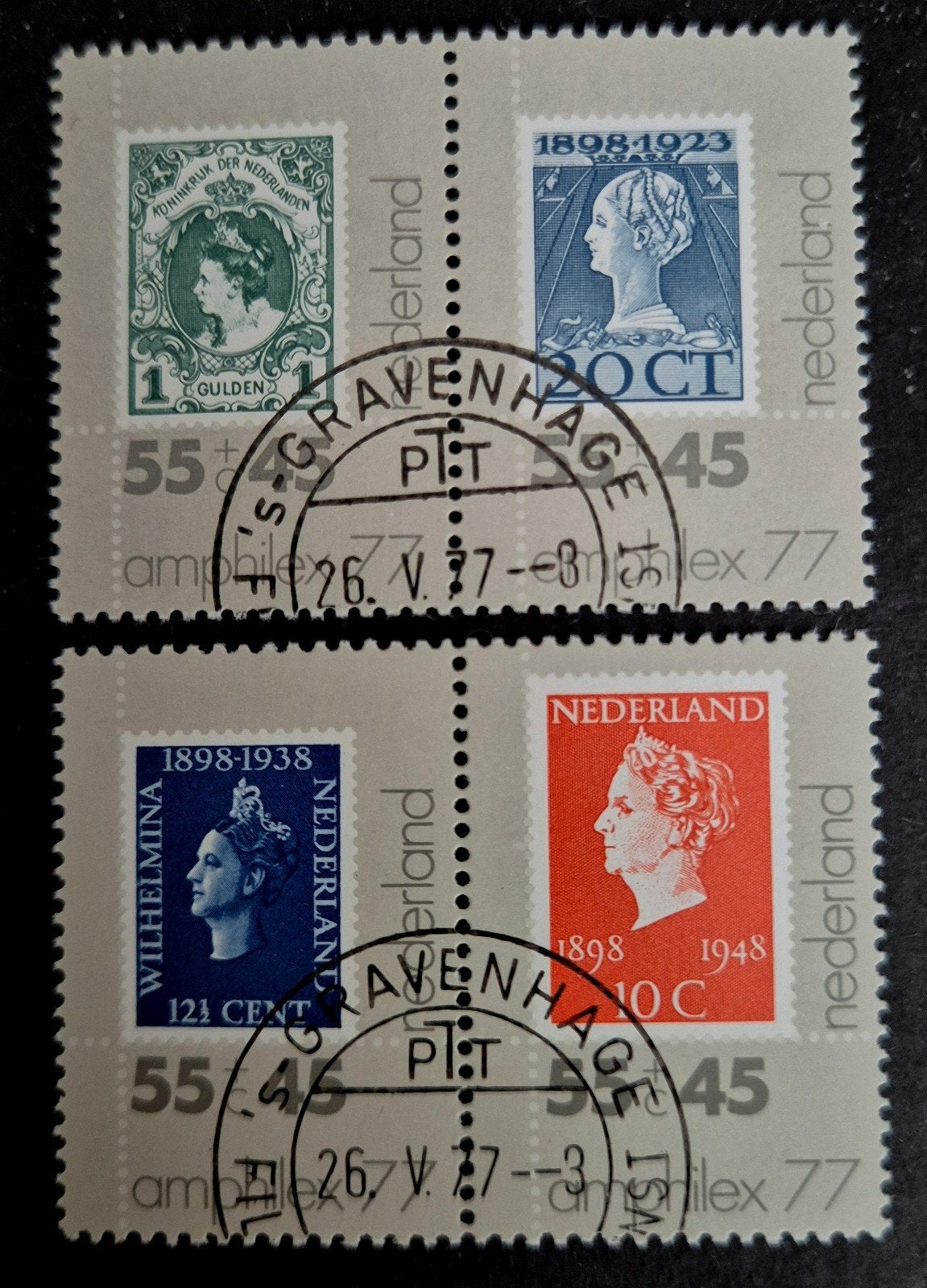 NVPH 1137-1140, Ophalen of Verzenden, Na 1940, Gestempeld