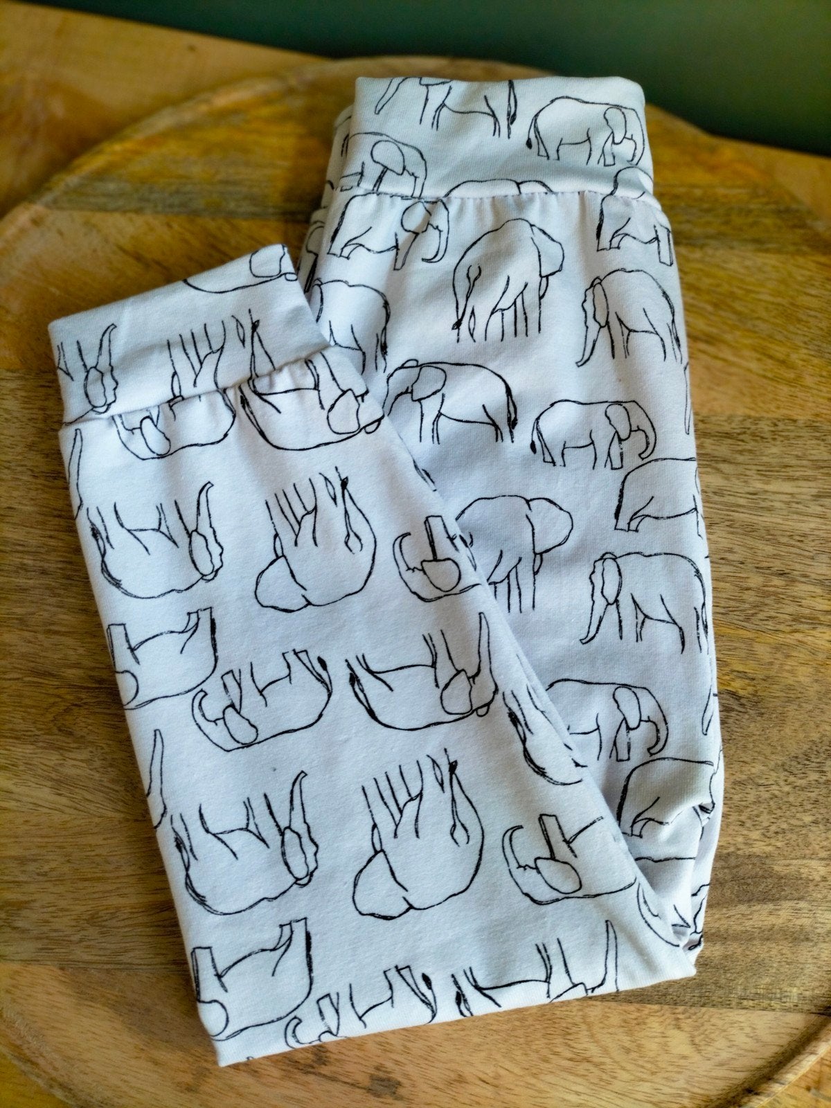 Leggingbroekje 92 Olifantjes, Kinderen en Baby's, Kinderkleding | Maat 92, Broek, Salutys kinder- en kraamcadeaus, Jongen of Meisje