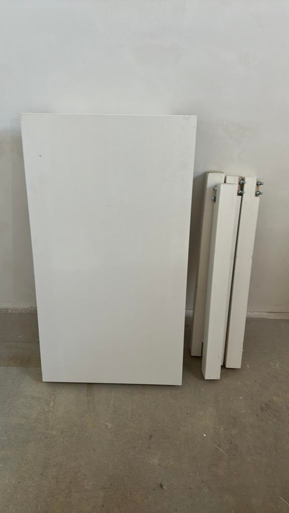 Ikea tafel uitschuiftafel, Ophalen, Zo goed als nieuw, Rechthoekig, 50 tot 100 cm