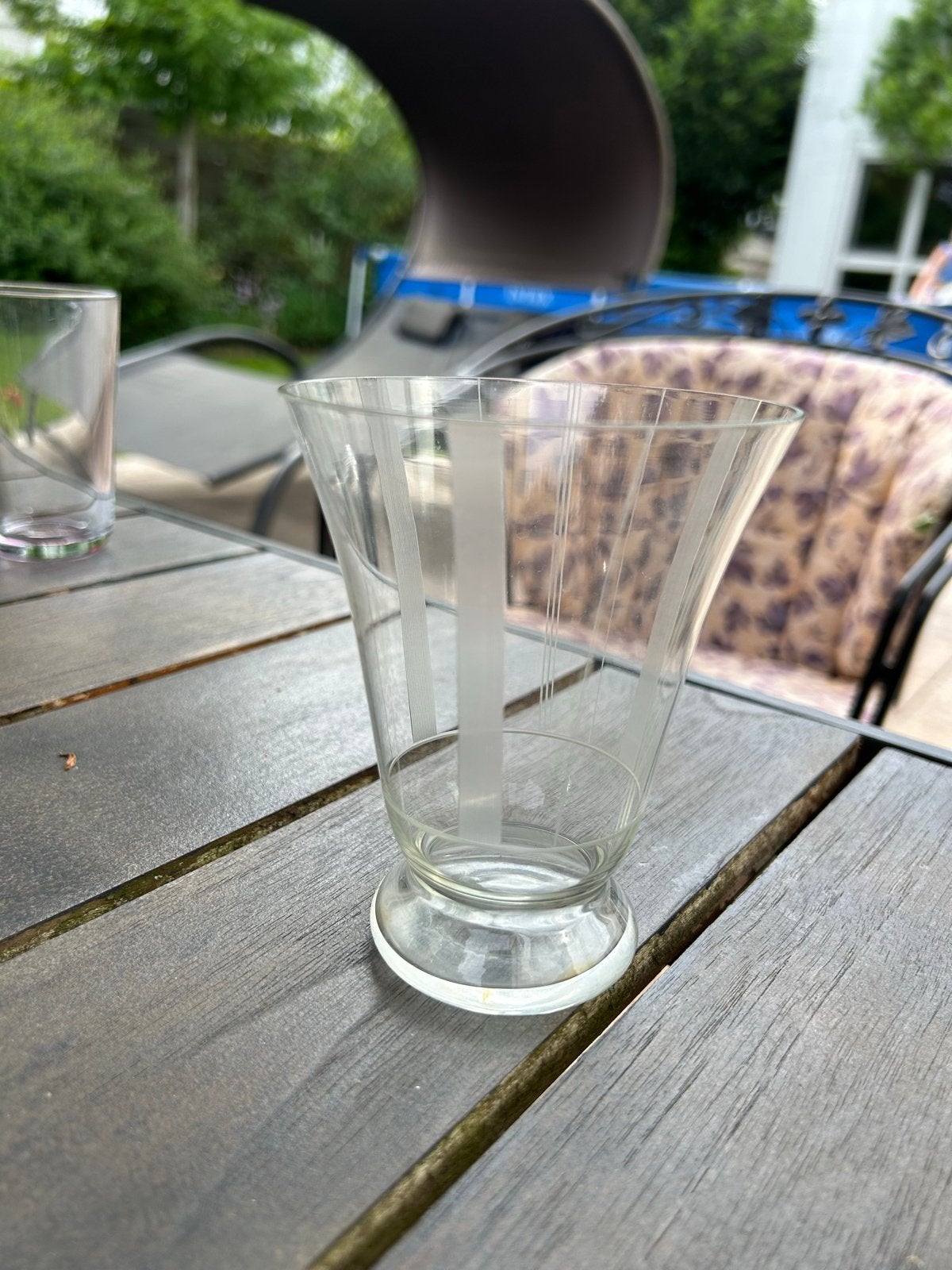 Art Deco/Mid-Century Tumblerglas - Leerdam/Val Saint Lambert, Ophalen of Verzenden