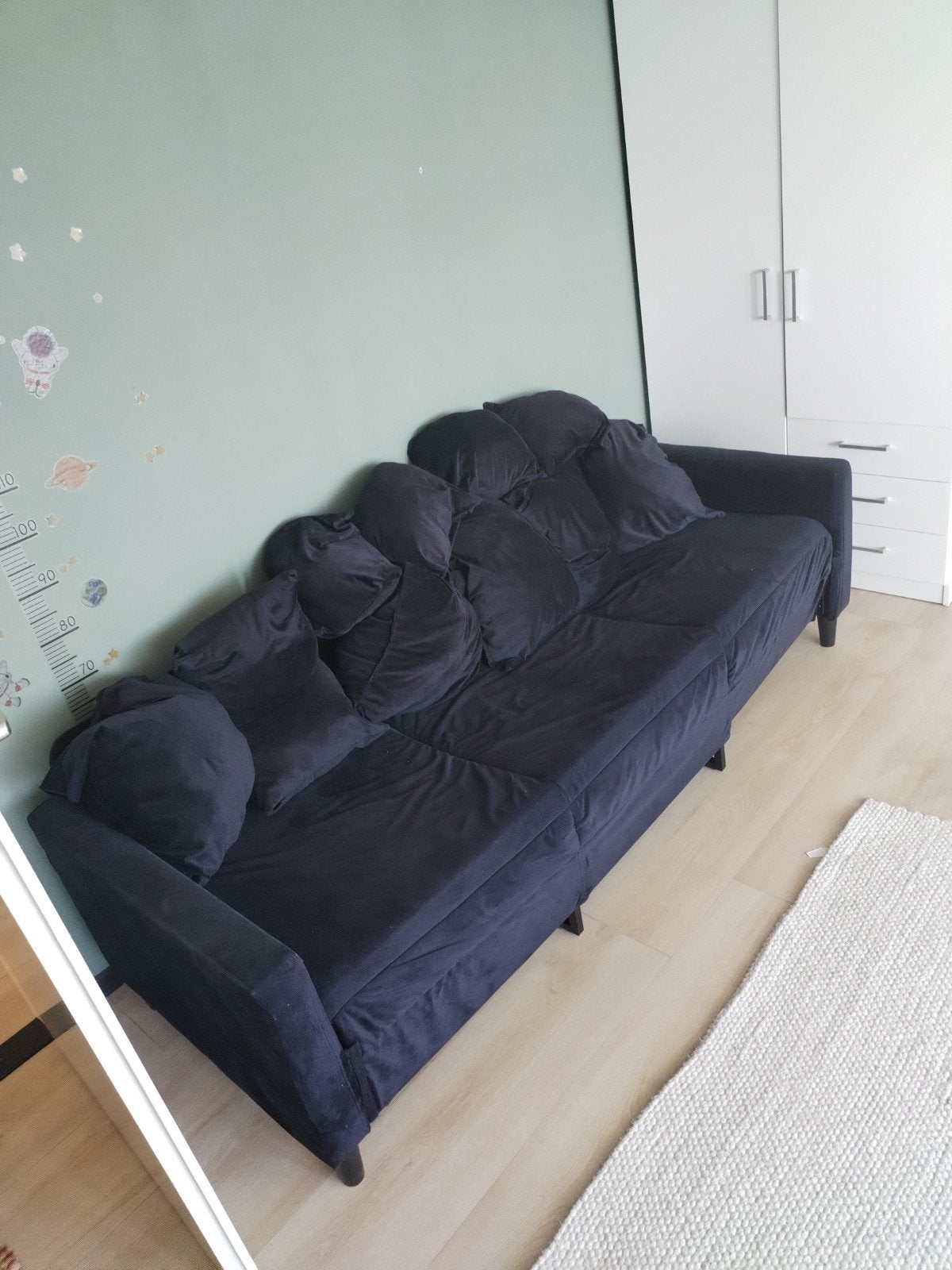 Gratis bed en hocker, Ophalen, Zo goed als nieuw, Eenpersoons