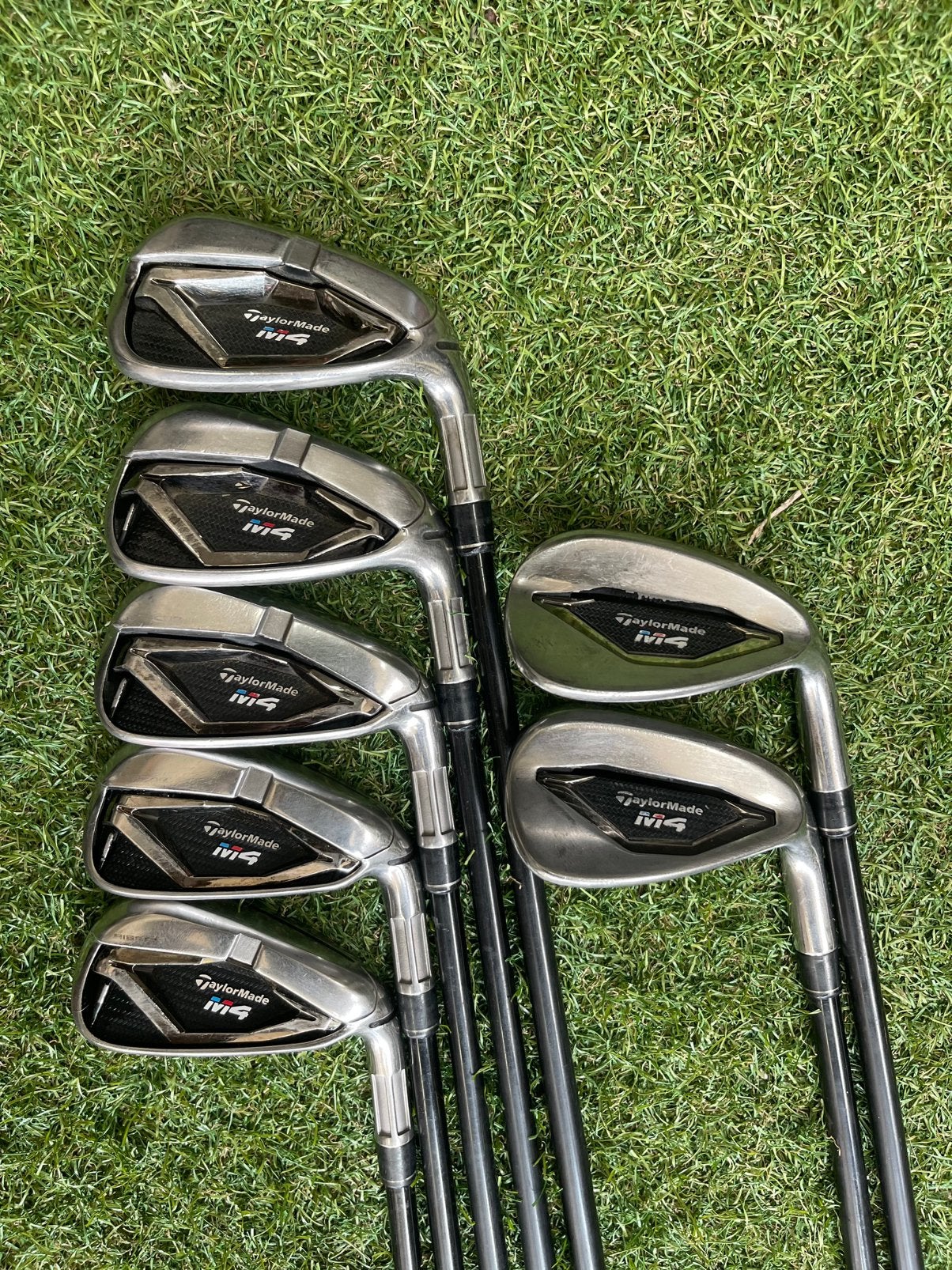TaylorMade M4 ijzerset 5-9,GW,SW, Sport en Fitness, Golf, Overige merken, Set, Gebruikt, -
