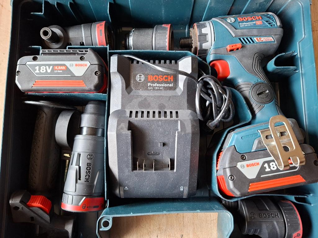 Accu schroefmachine GSR 18V-60 FC Bosch Pro, Ophalen of Verzenden, Zo goed als nieuw