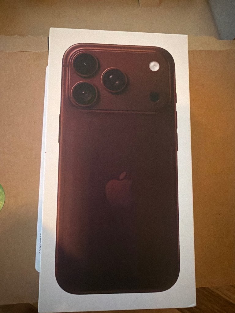 iPhone 18 pro rood 512 GB, Telecommunicatie, Ophalen, 512 GB, Nieuw, Zonder simlock