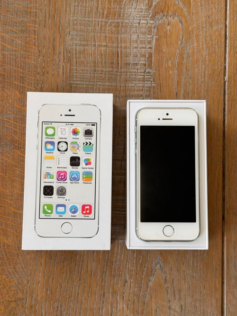 Apple iPhone 5S 16GB Zilver - Zo goed als nieuw, Telecommunicatie, Mobiele telefoons | Apple iPhone, 16 GB, Ophalen of Verzenden