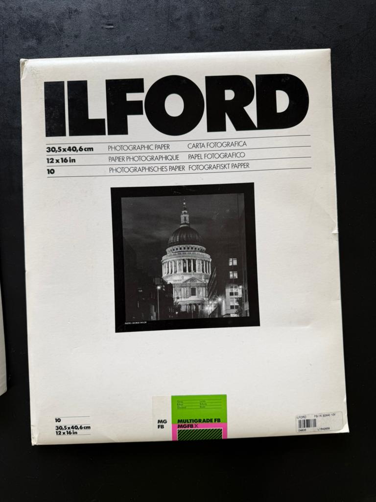 Ilford fotopapier, Ophalen, Zo goed als nieuw, Fotografie algemeen