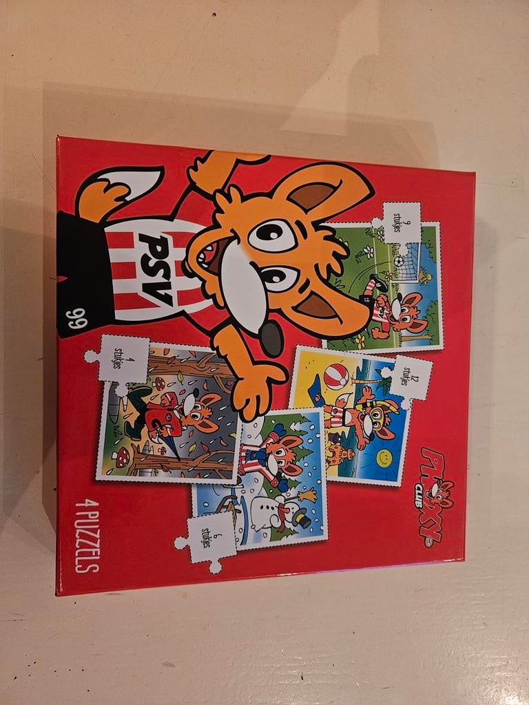 PSV Phoxy Club 4 Puzzels, Ophalen of Verzenden