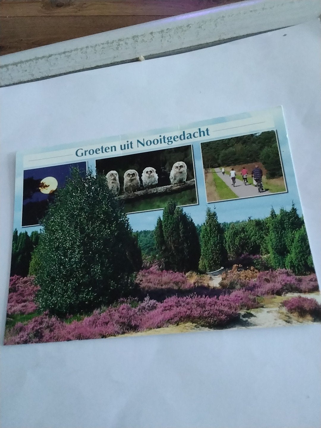 Ansichtkaart Groeten uit Nooitgedacht -, Verzamelen, Ophalen of Verzenden, 1980 tot heden, Gelopen, Drenthe