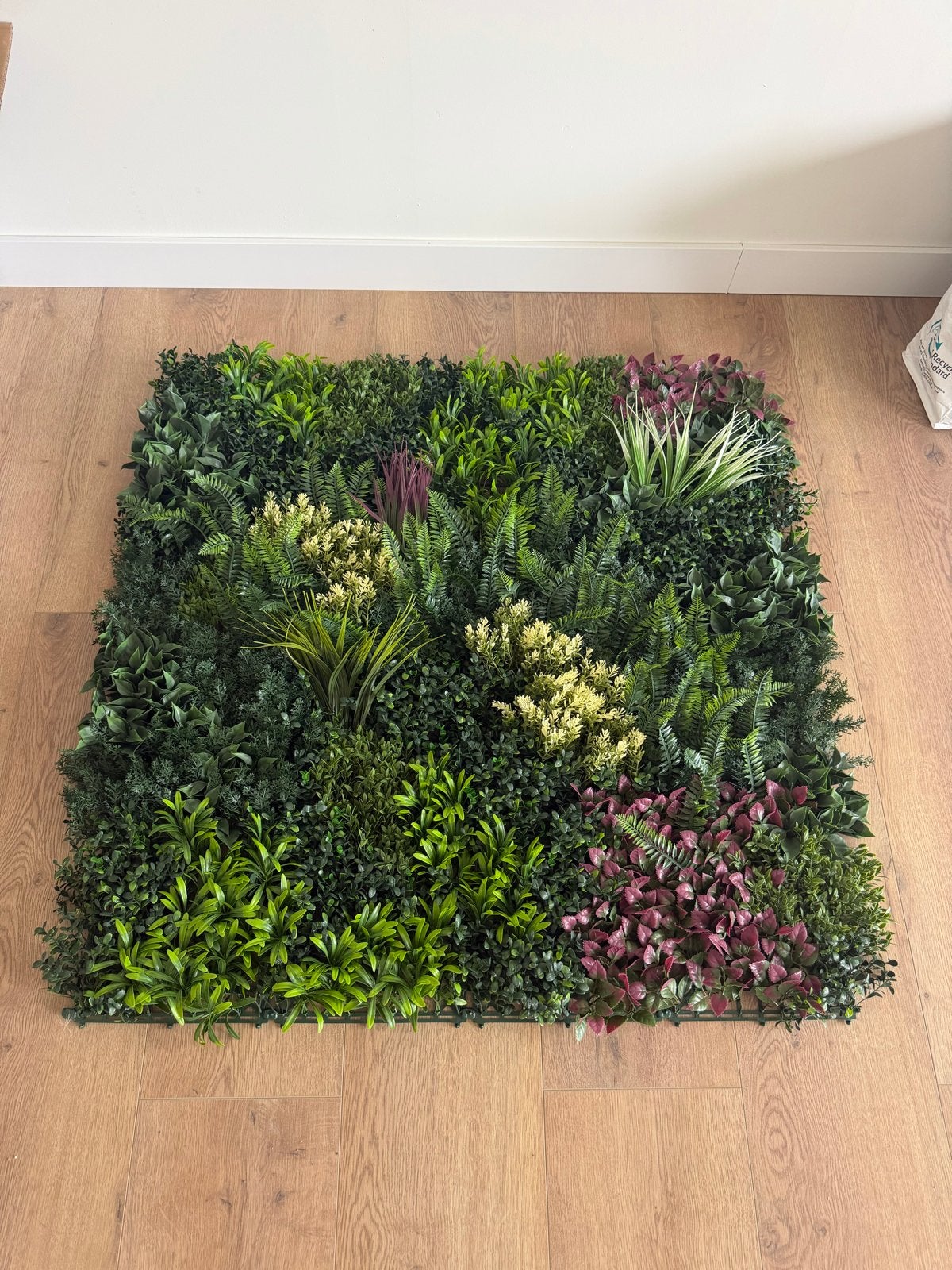 Kunsthaag/Groene wand - 100x100cm 6x, Tuin en Terras, Tuinwanddecoratie, Ophalen of Verzenden, Nieuw