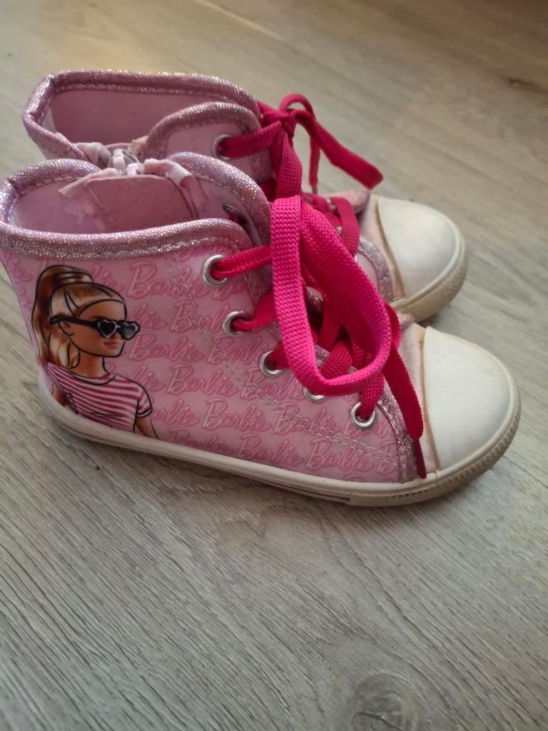 Barbie schoenen maat 26, Gebruikt, Meisje, Barbie, Schoenen