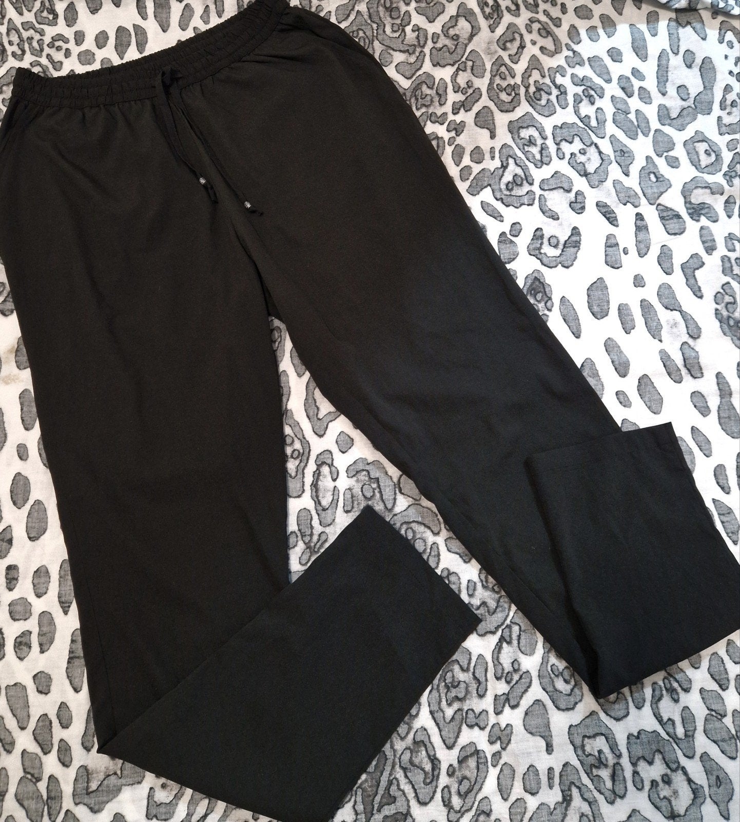Dressed-up Zwarte Broek Maat S/M, Zwart, Ophalen of Verzenden, Maat 36 (S), Dressed-up