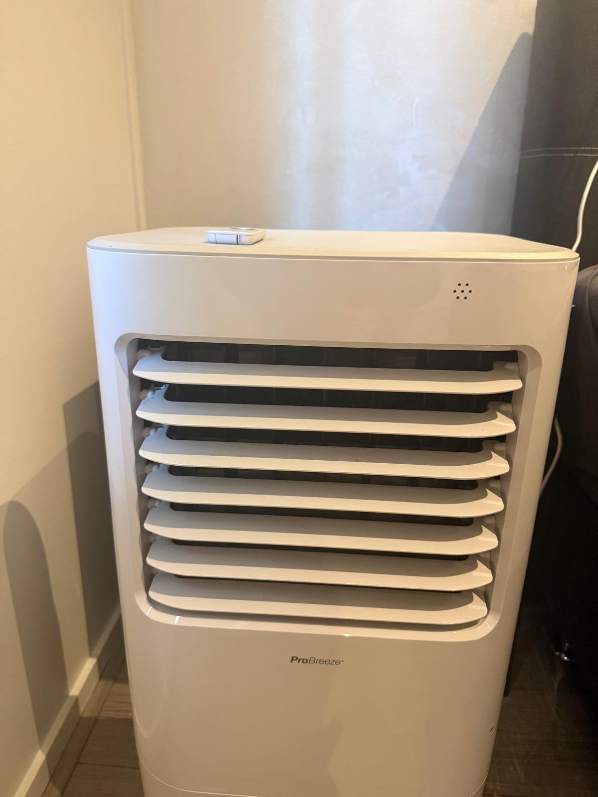 Pro Breeze Aircooler – Als nieuw – Compleet, Ophalen, 3 snelheden of meer, Zo goed als nieuw, 100 m³ of groter