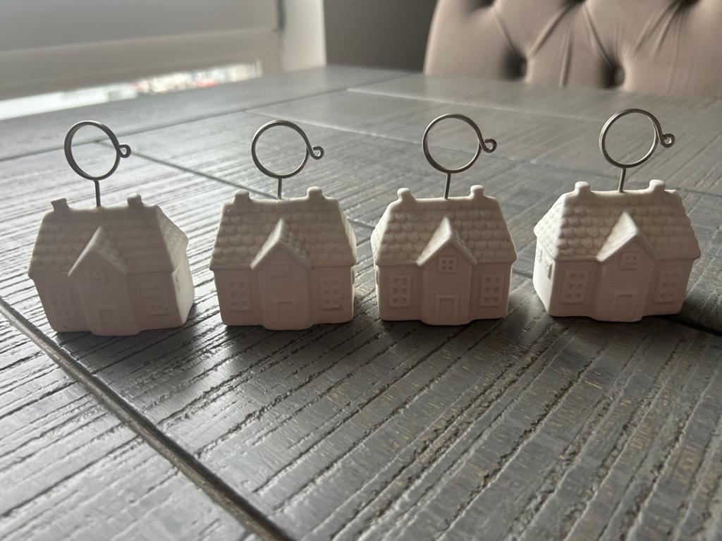 Riviera maison naamkaart houders rm huis, Nieuw, Ophalen of Verzenden, Landelijk, Wit