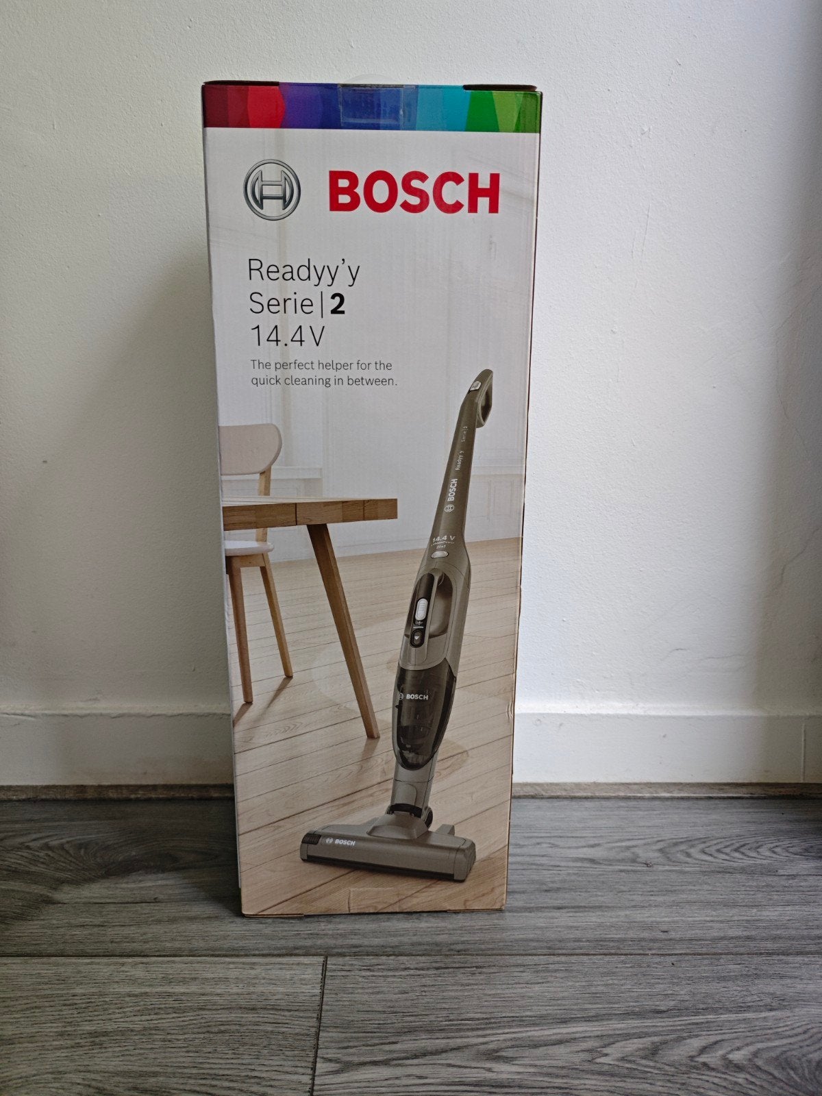 Bosch Readyy'y Serie 2 Draadloze Steelstofzuiger 14.4V Grijs, Ophalen, Bosch, Nieuw, Draadloos