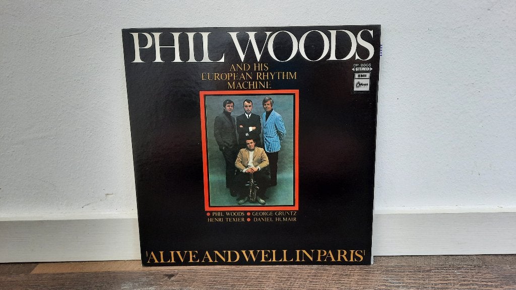 Phil Woods - Alive and Well in Paris LP / Vinyl Plaat, Japan, LP, Gebruikt, Ophalen of Verzenden, 12 inch