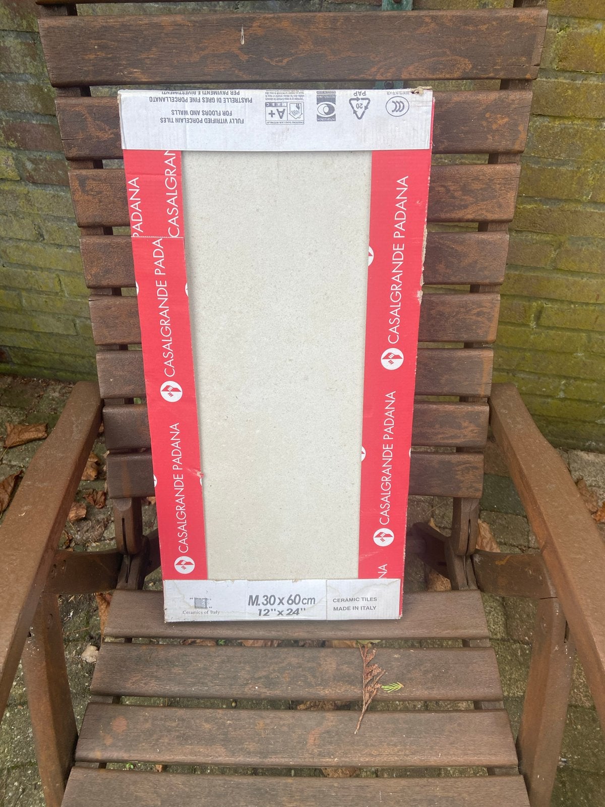 Nieuwe Casalgrande Padana tegels 30x60 cm (12 stuks), Ophalen, 40 tot 60 cm, Keramiek, Nieuw