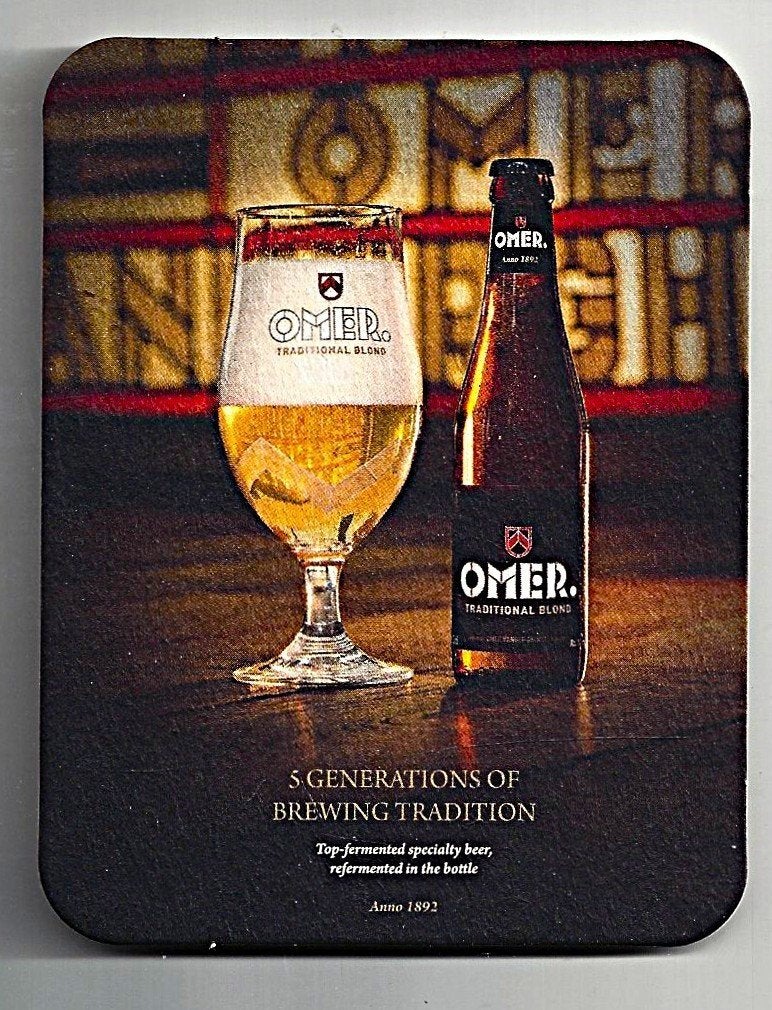 Bierviltje - Omer Traditional Blond - 2026 - NIEUW, Ophalen of Verzenden, Nieuw, Viltje(s), Overige merken