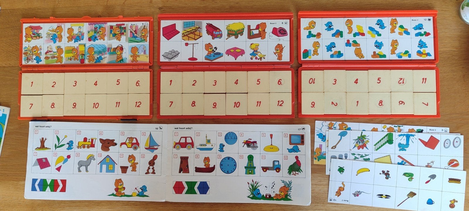 Mini Loco set met 3 basisdozen en 6 boekjes, Ophalen of Verzenden, Gebruikt, Taal en Lezen
