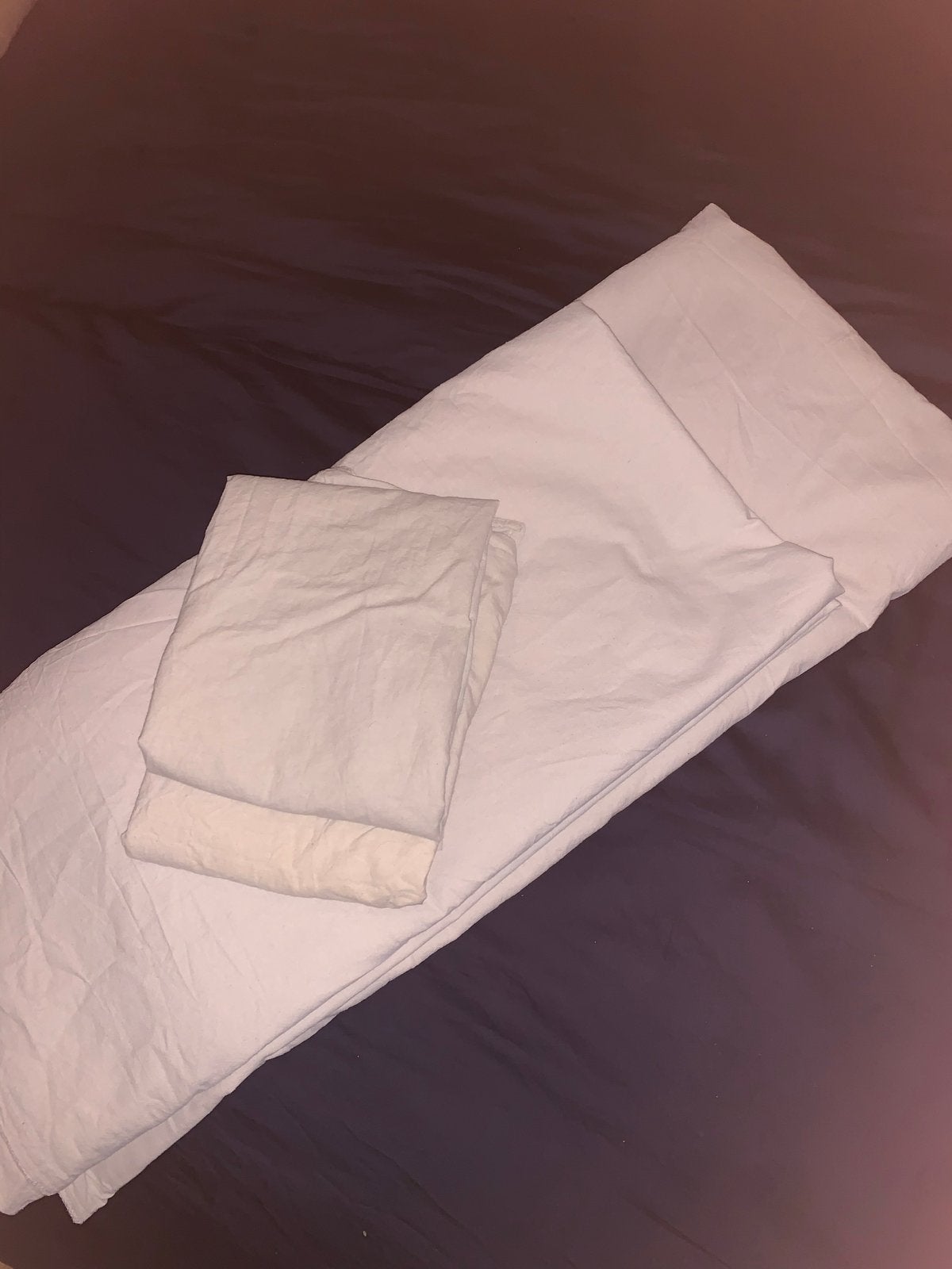 Twee IKEA ÄNGSLILJA Dekbedovertrekken 140x200 cm, Huis en Inrichting, Slaapkamer | Beddengoed, Gebruikt, Eenpersoons, Wit, Dekbedovertrek