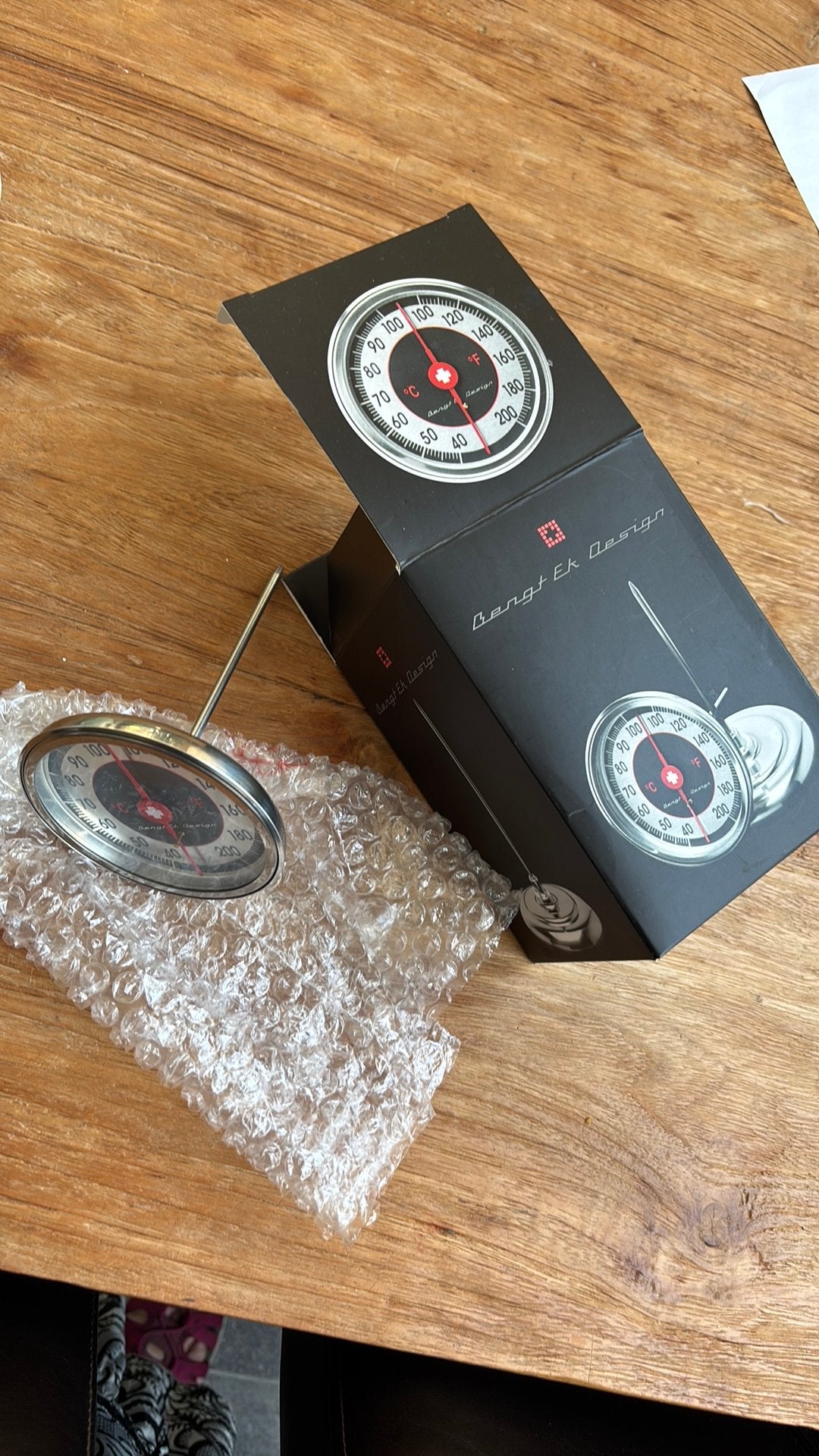 Vleesthermometer analoog, Bengt EK design, Ophalen of Verzenden, Zo goed als nieuw