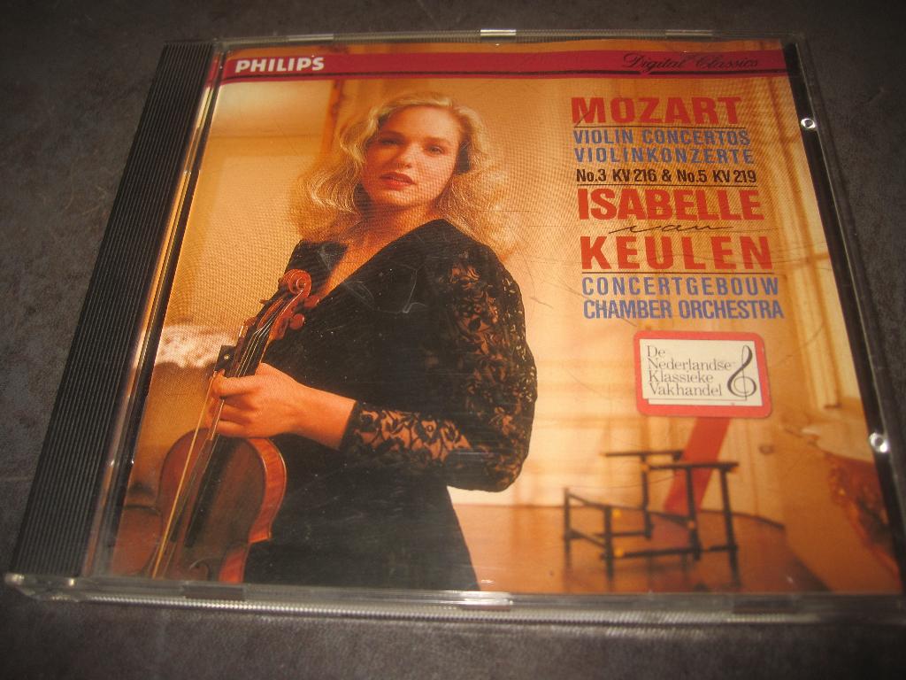 Mozart Violin Concertos Van Keulen op Philips, Ophalen of Verzenden, Classicisme, Zo goed als nieuw, Kamermuziek