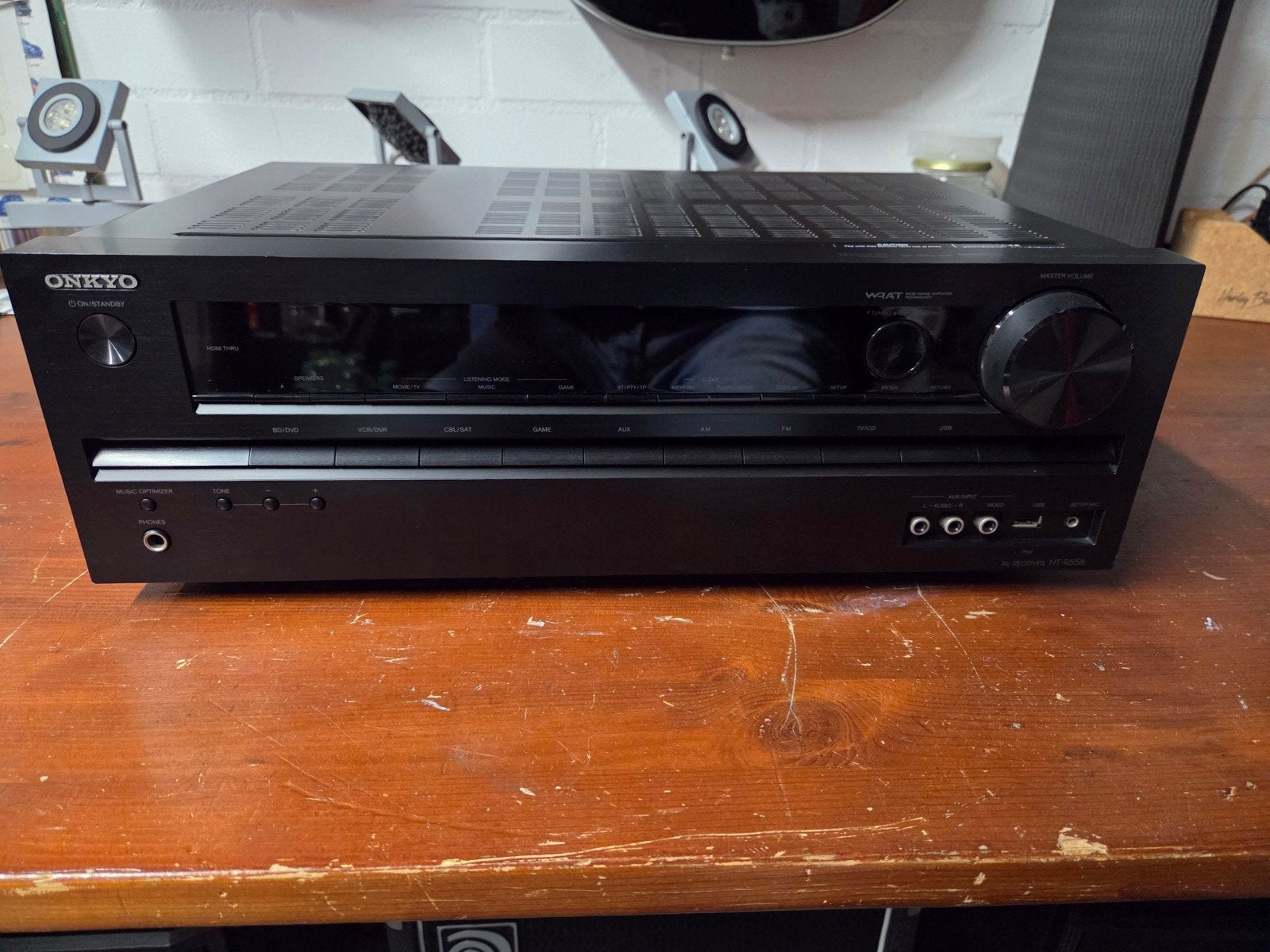 Onkyo HT-R558 AV Receiver - 5.1-kanaals Home Cinema, Ophalen, Gebruikt, 60 tot 120 watt, Onkyo