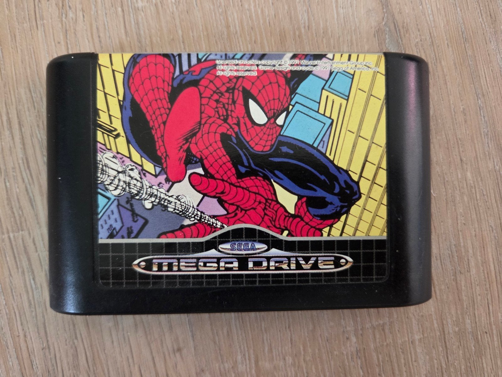 Spider-Man Mega Drive - Klassiek Sega Spel, Spelcomputers en Games, Games | Sega, Avontuur en Actie, Gebruikt, 1 speler, Ophalen of Verzenden