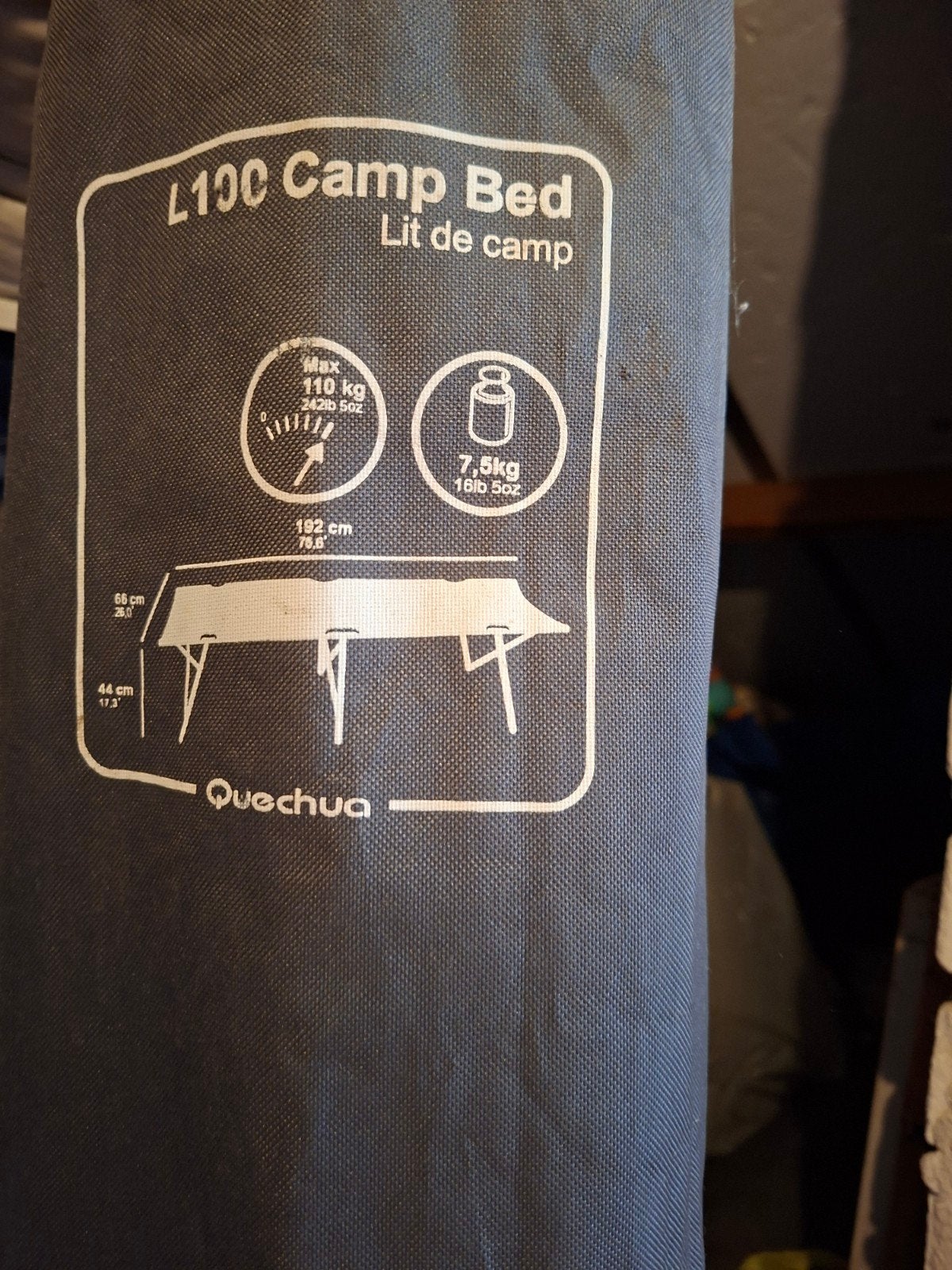 Camp bed 2x, Ophalen of Verzenden
