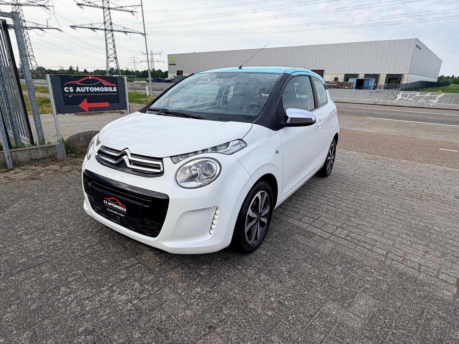 Citroen C1 1.2 VTi PureTech Shine 2016 Dealer onderhouden, Auto's, Citroën, Voorwielaandrijving, Stof, 1199 cc, 840 kg