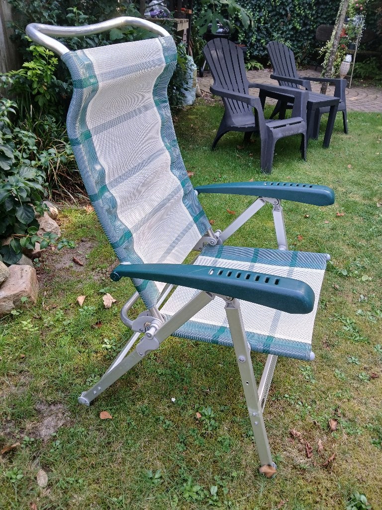 Dukdalf campingstoel, Caravans en Kamperen, Ophalen, Gebruikt, Campingstoel