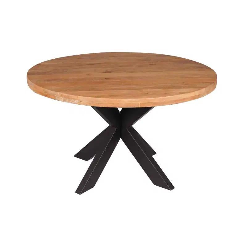 Eettafel Mango Nieuw in doos 140CM, Ophalen, Zo goed als nieuw, Rond, 100 tot 150 cm