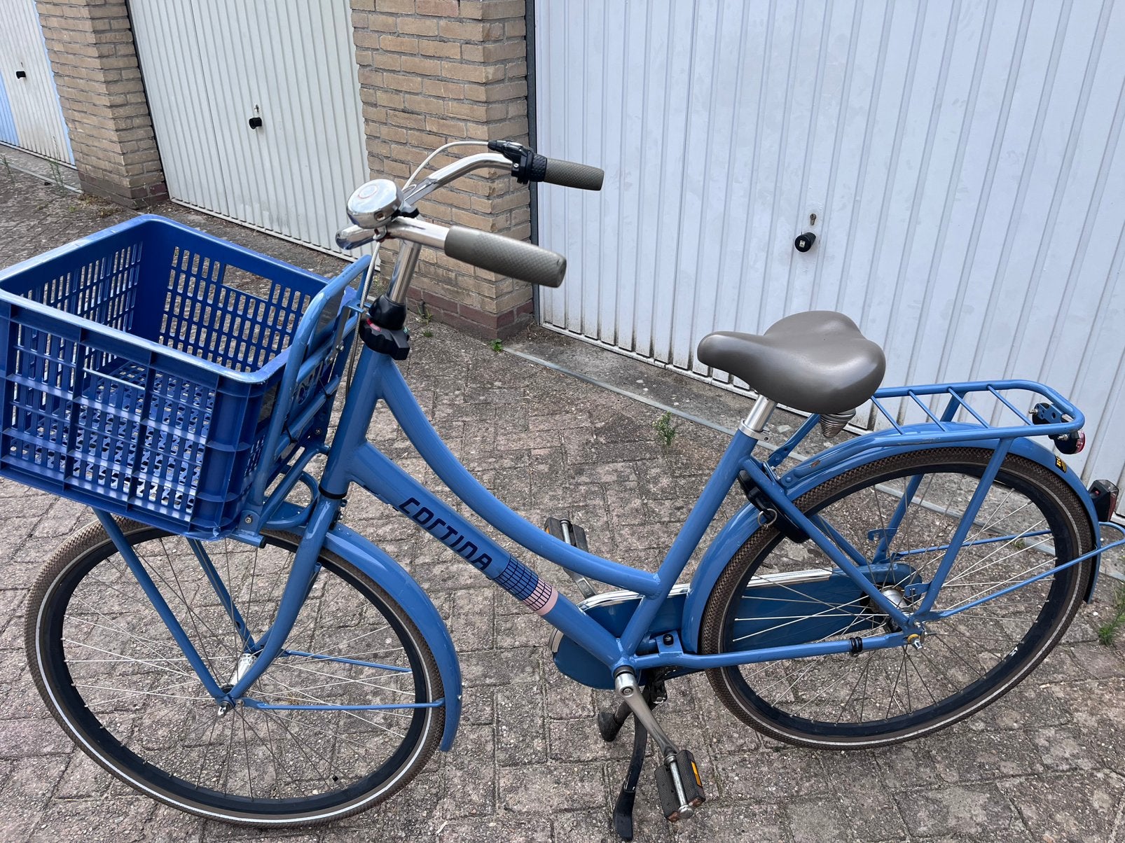 Cortina u4 28 inch, Fietsen en Brommers, Fietsen | Dames | Damesfietsen, Terugtraprem, Gebruikt, Versnellingen, 50 tot 53 cm
