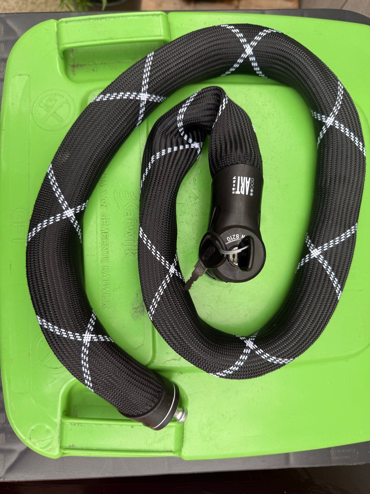 ART 2 Kettingslot - Abus Iven 8210, Ophalen of Verzenden, Zo goed als nieuw, Kettingslot