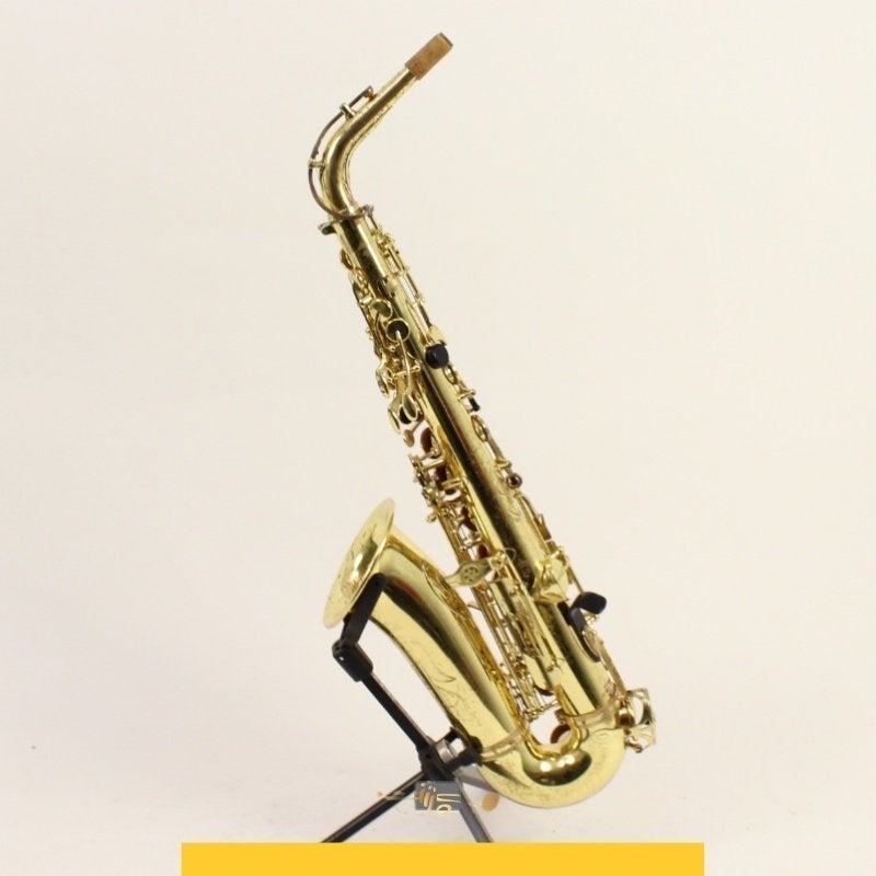 Yamaha YAS-61 Purple Logo Alt Saxofoon Vintage Japan Made, Muziek en Instrumenten, Ophalen of Verzenden, Gebruikt, Alt, Met koffer