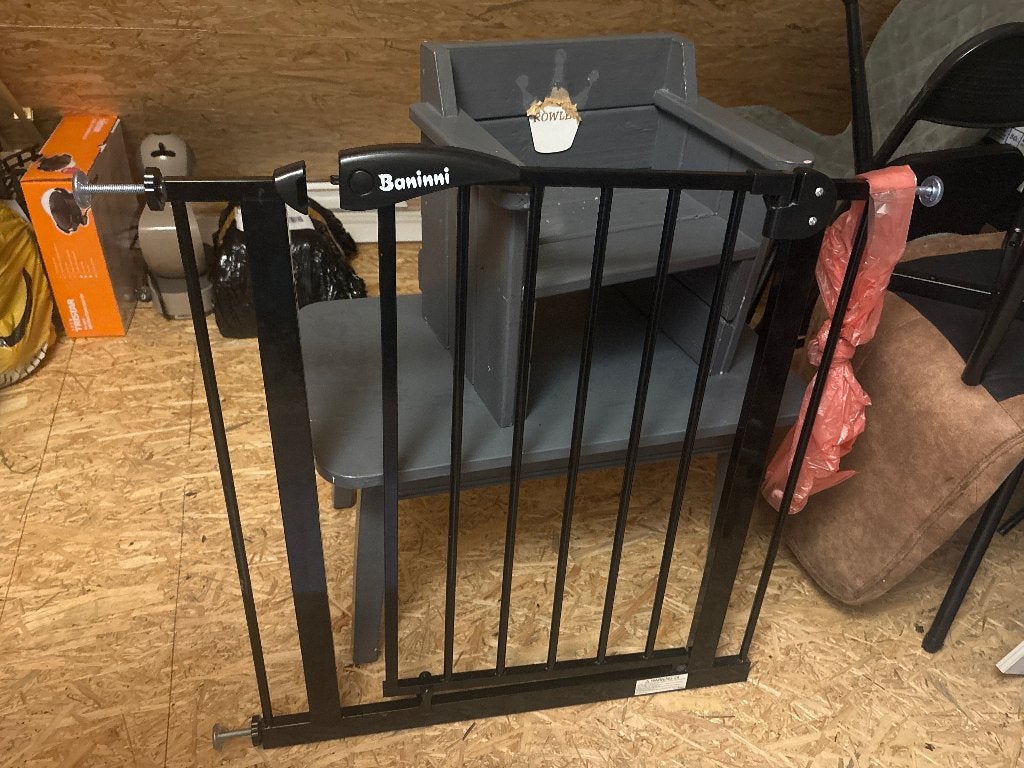 Traphekje kind zonder boren, Kinderen en Baby's, Traphekjes, Ophalen, Gebruikt, Klemhekje, Metaal of IJzer