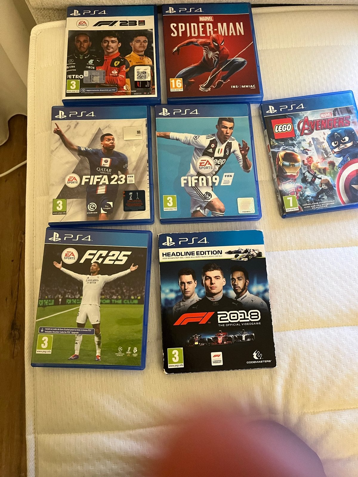 Mooie PS4 games: FIFA, Spider-Man, F1 en LEGO, Spelcomputers en Games, Games | Sony PlayStation 4, Ophalen of Verzenden, Gebruikt