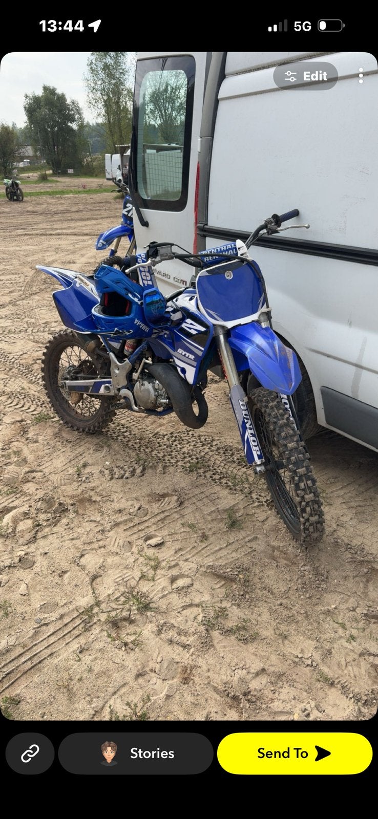 Yamaha yz125, Fietsen en Brommers, Ophalen, Gebruikt, Yamaha, 125 cc