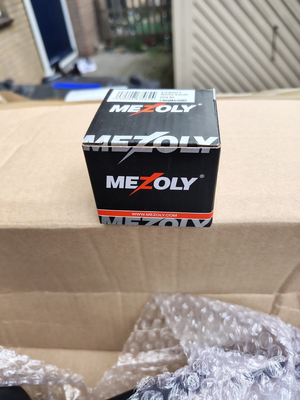 Mezoly Uitlaat voor GY6 / Kymco 4 Takt 10, Ophalen of Verzenden, Nieuw, Uitlaat, Overige merken