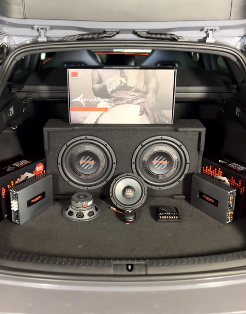 Auto audio set – speakers , versterker en subwoofer, Auto diversen, Autospeakers, Nieuw, Ophalen
