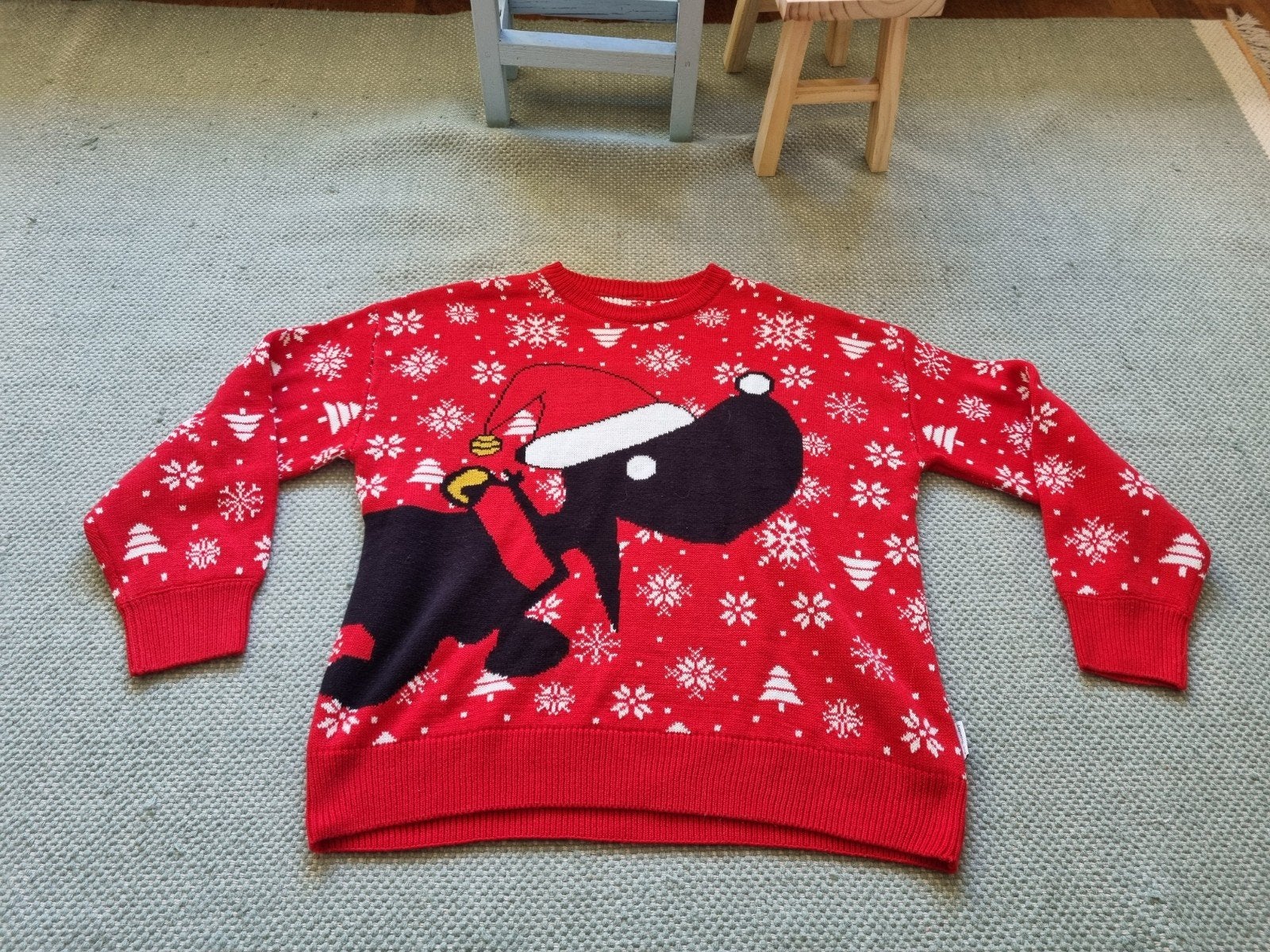 Jip en Janneke Kersttrui Heren XL - Semi Vintage, Jip en Janneke, Maat 56/58 (XL), Ophalen of Verzenden, Gedragen