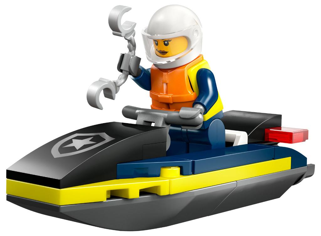 LEGO City 30693 PolitieWaterScooter PolyBag 29 delig, Ophalen of Verzenden, Nieuw, Complete set, Lego
