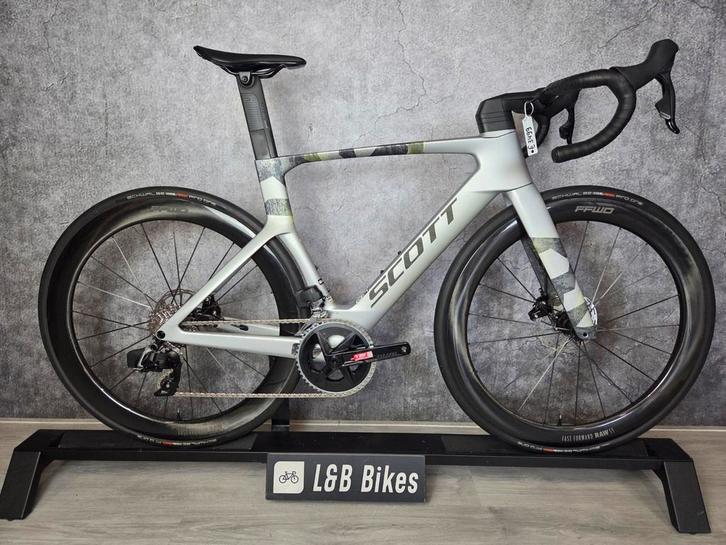 Nieuw! Scott Foil RC30 Sram Rival AXS 2x12 Speed Carbon, Overige merken, Carbon, Nieuw, 49 tot 53 cm