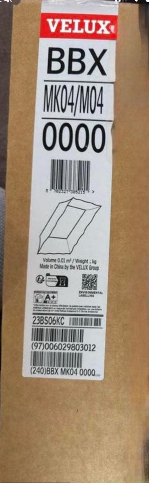 VELUX BBX MK04 Dampremmende Folie - Nieuw in doos, Ophalen of Verzenden, Nieuw, Overige typen, 160 cm of meer