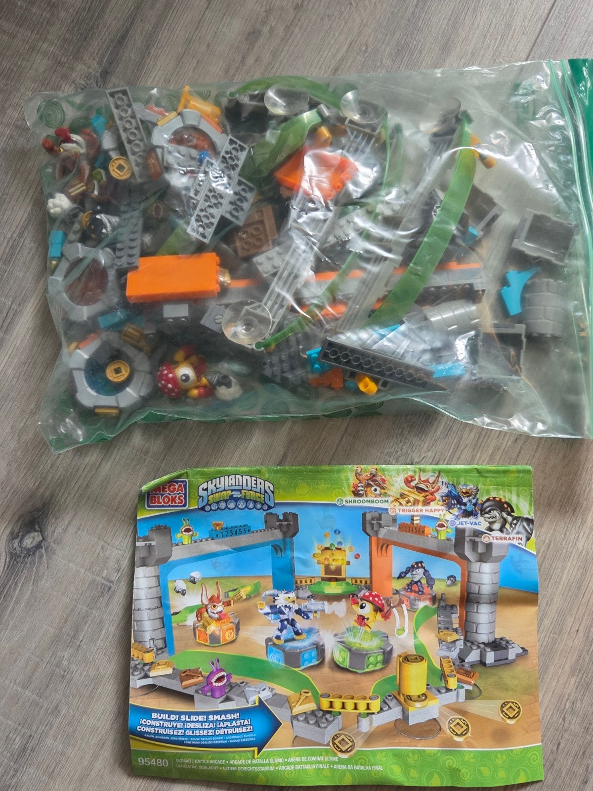 Mega Bloks Skylanders Swap Force bouwset, Ophalen of Verzenden, Zo goed als nieuw, Megabloks
