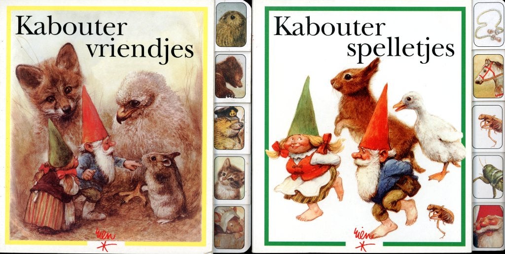 Rien Poortvliet Set van 4x Kabouterboekjes - NIEUWSTAAT, Fictie algemeen, Rien Poortvliet, Jongen of Meisje, Ophalen of Verzenden