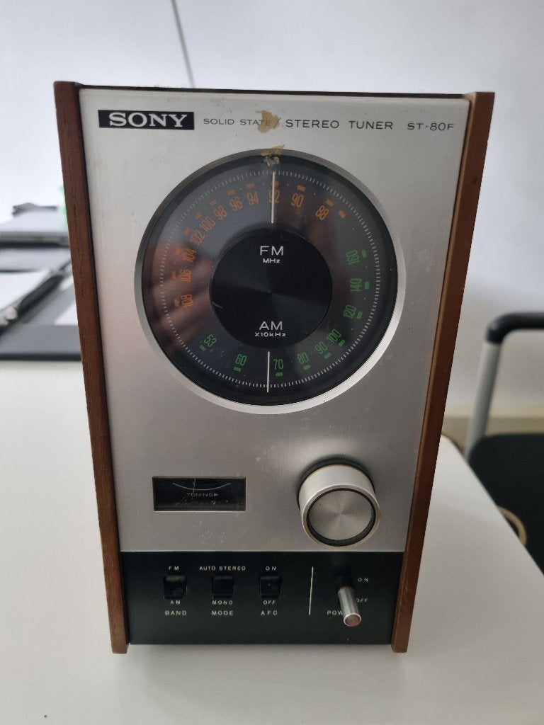 Sony ST80 Tuner, Ophalen, Gebruikt
